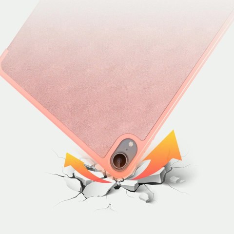 DUX DUCIS Domo składany pokrowiec etui na tablet podstawka iPad Air 2020 różowy (brak Smart Sleep) DUX DUCIS Domo składany pokrowiec etui na tablet podstawka iPad Air 2020 różowy (brak Smart Sleep)