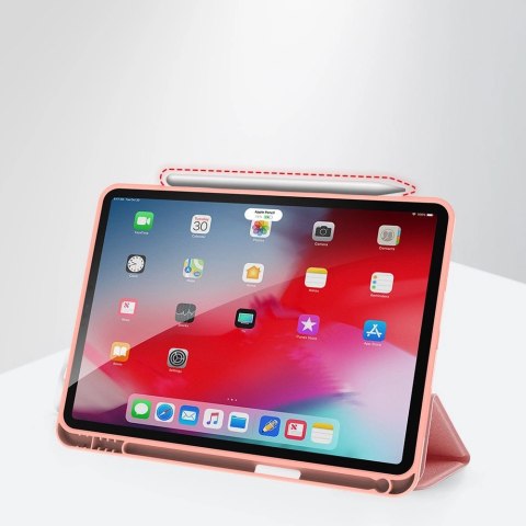 DUX DUCIS Domo składany pokrowiec etui na tablet podstawka iPad Air 2020 różowy (brak Smart Sleep) DUX DUCIS Domo składany pokrowiec etui na tablet podstawka iPad Air 2020 różowy (brak Smart Sleep)