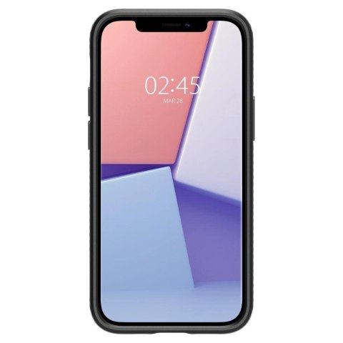 Etui Spigen Liquid Air na iPhone 12 mini - czarny mat Etui Spigen Liquid Air na iPhone 12 mini - czarny mat