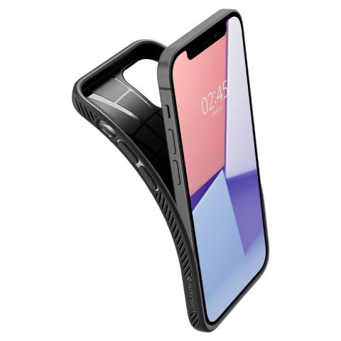 Etui Spigen Liquid Air na iPhone 12 mini - czarny mat Etui Spigen Liquid Air na iPhone 12 mini - czarny mat