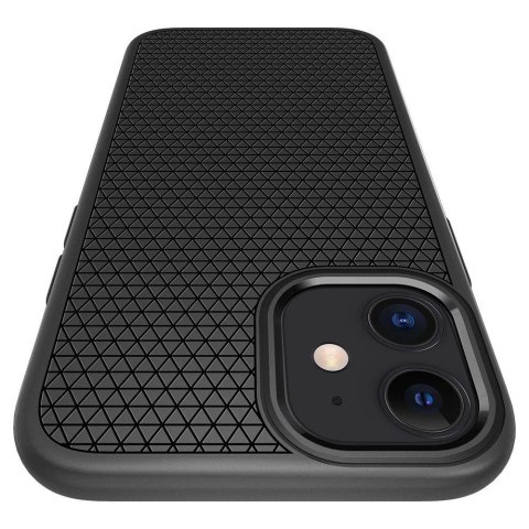 Etui Spigen Liquid Air na iPhone 12 mini - czarny mat Etui Spigen Liquid Air na iPhone 12 mini - czarny mat