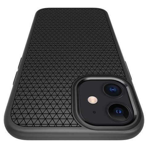 Etui Spigen Liquid Air na iPhone 12 mini - czarny mat Etui Spigen Liquid Air na iPhone 12 mini - czarny mat