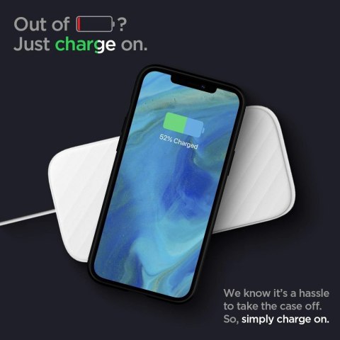 Etui Spigen Rugged Armor na iPhone 12 / iPhone 12 Pro - czarny mat Etui Spigen Rugged Armor na iPhone 12 / iPhone 12 Pro - czarny mat