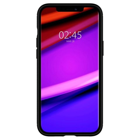 Etui Spigen Rugged Armor na iPhone 12 / iPhone 12 Pro - czarny mat Etui Spigen Rugged Armor na iPhone 12 / iPhone 12 Pro - czarny mat