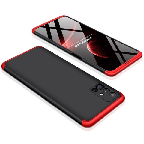 GKK 360 Protection Case etui na całą obudowę przód + tył Samsung Galaxy M51 czarno-czerwony GKK 360 Protection Case etui na całą obudowę przód + tył Samsung Galaxy M51 czarno-czerwony