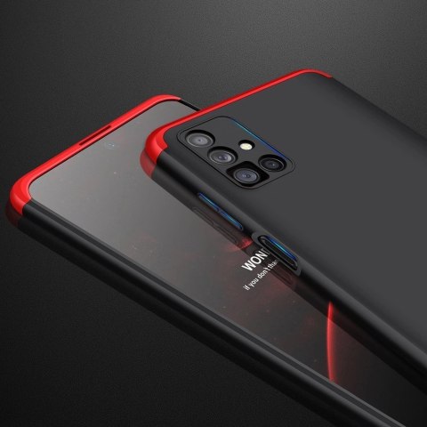 GKK 360 Protection Case etui na całą obudowę przód + tył Samsung Galaxy M51 czarno-czerwony GKK 360 Protection Case etui na całą obudowę przód + tył Samsung Galaxy M51 czarno-czerwony