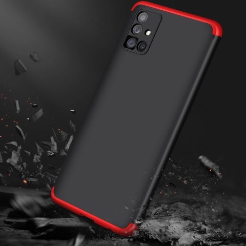 GKK 360 Protection Case etui na całą obudowę przód + tył Samsung Galaxy M51 czarno-czerwony GKK 360 Protection Case etui na całą obudowę przód + tył Samsung Galaxy M51 czarno-czerwony