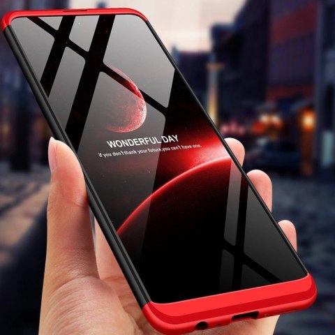GKK 360 Protection Case etui na całą obudowę przód + tył Samsung Galaxy M51 czarno-czerwony GKK 360 Protection Case etui na całą obudowę przód + tył Samsung Galaxy M51 czarno-czerwony