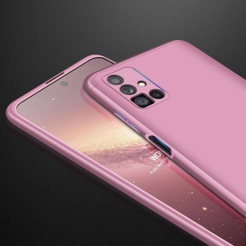 GKK 360 Protection Case etui na całą obudowę przód + tył Samsung Galaxy M51 różowy GKK 360 Protection Case etui na całą obudowę przód + tył Samsung Galaxy M51 różowy