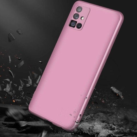 GKK 360 Protection Case etui na całą obudowę przód + tył Samsung Galaxy M51 różowy GKK 360 Protection Case etui na całą obudowę przód + tył Samsung Galaxy M51 różowy
