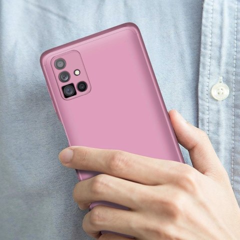 GKK 360 Protection Case etui na całą obudowę przód + tył Samsung Galaxy M51 różowy GKK 360 Protection Case etui na całą obudowę przód + tył Samsung Galaxy M51 różowy