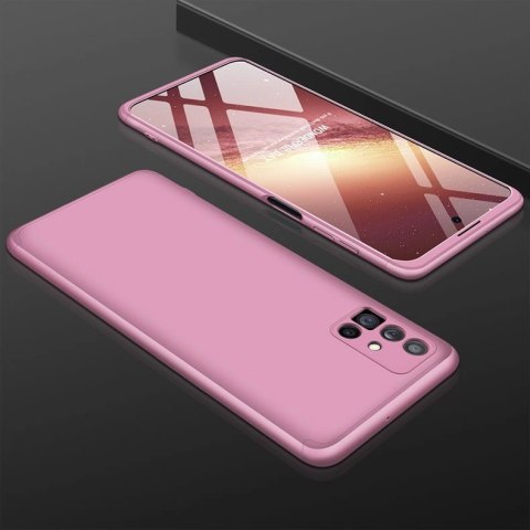 GKK 360 Protection Case etui na całą obudowę przód + tył Samsung Galaxy M51 różowy GKK 360 Protection Case etui na całą obudowę przód + tył Samsung Galaxy M51 różowy