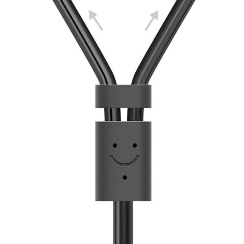 Kabel Ugreen AV102 10561 audio mini jack 3,5mm (żeński) - 2RCA (męski) 0.25m - szary Kabel Ugreen AV102 10561 audio mini jack 3,5mm (żeński) - 2RCA (męski) 0.25m - szary