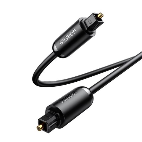 Kabel Ugreen AV122 70891 optyczny audio Toslink / SPDIF 1.5m - czarny Kabel Ugreen AV122 70891 optyczny audio Toslink / SPDIF 1.5m - czarny