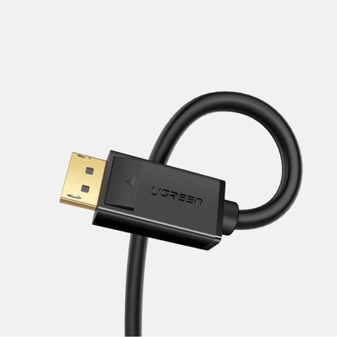 Kabel Ugreen DP102 10211 DisplayPort 1.2 4K / DisplayPort 1.2 4K 2 m - czarny Kabel Ugreen DP102 10211 DisplayPort 1.2 4K / DisplayPort 1.2 4K 2 m - czarny