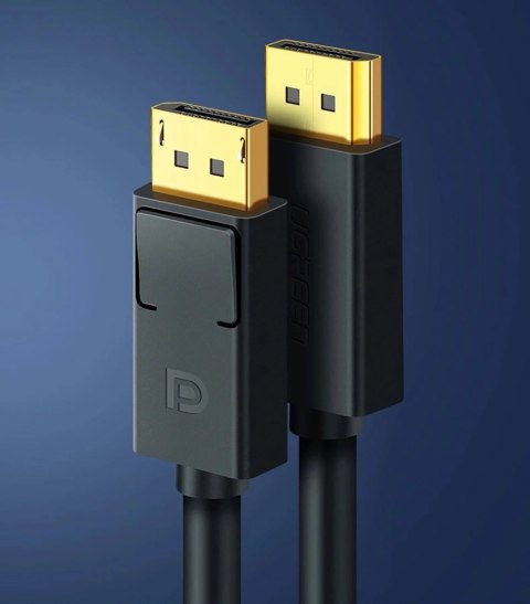 Kabel Ugreen DP102 10211 DisplayPort 1.2 4K / DisplayPort 1.2 4K 2 m - czarny Kabel Ugreen DP102 10211 DisplayPort 1.2 4K / DisplayPort 1.2 4K 2 m - czarny