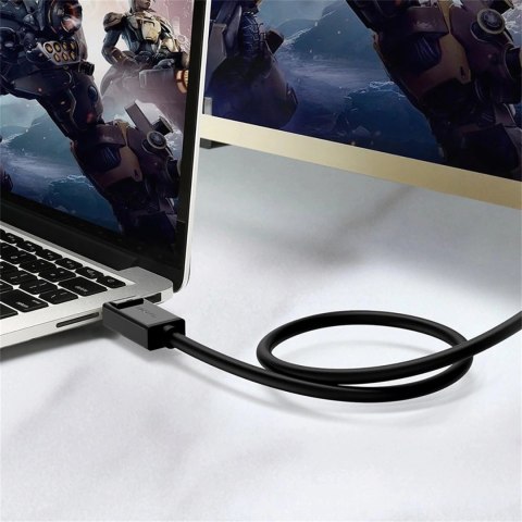 Kabel Ugreen DP102 10211 DisplayPort 1.2 4K / DisplayPort 1.2 4K 2 m - czarny Kabel Ugreen DP102 10211 DisplayPort 1.2 4K / DisplayPort 1.2 4K 2 m - czarny