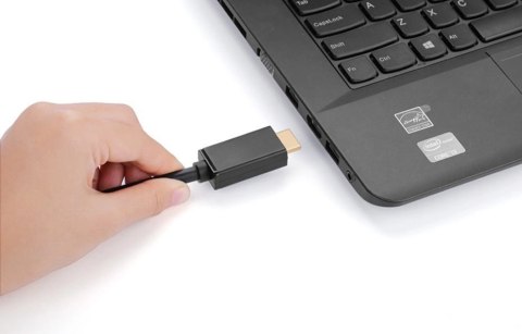 Ugreen jednokierunkowy kabel z DisplayPort na HDMI 4K 30 Hz 32 AWG 1,5 m czarny (DP101 10239) Ugreen jednokierunkowy kabel z DisplayPort na HDMI 4K 30 Hz 32 AWG 1,5 m czarny (DP101 10239)