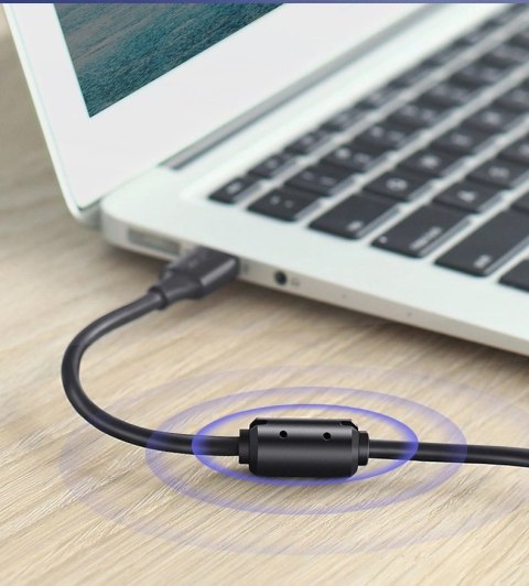 Ugreen kabel USB Typ B do drukarki (męski) - USB 2.0 (męski) 480 Mbps 1,5 m czarny (US135 10350) Ugreen kabel USB Typ B do drukarki (męski) - USB 2.0 (męski) 480 Mbps 1,5 m czarny (US135 10350)