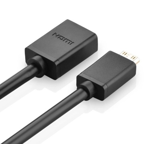 Ugreen kabel adapter przejściówka HDMI (żeński) - mini HDMI (męski) 4K 60 Hz Ethernet HEC ARC audio 32 kanały 22 cm czarny (2013 Ugreen kabel adapter przejściówka HDMI (żeński) - mini HDMI (męski) 4K 60 Hz Ethernet HEC ARC audio 32 kanały 22 cm czarny (2013