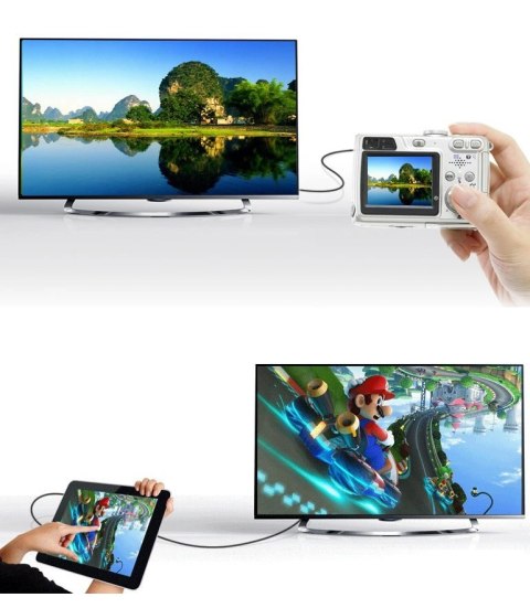 Ugreen kabel adapter przejściówka HDMI (żeński) - mini HDMI (męski) 4K 60 Hz Ethernet HEC ARC audio 32 kanały 22 cm czarny (2013 Ugreen kabel adapter przejściówka HDMI (żeński) - mini HDMI (męski) 4K 60 Hz Ethernet HEC ARC audio 32 kanały 22 cm czarny (2013