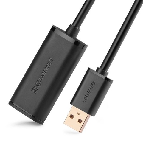 Ugreen kabel aktywny przedłużacz USB 2.0 480 Mbps 10 m czarny (US121 10321) Ugreen kabel aktywny przedłużacz USB 2.0 480 Mbps 10 m czarny (US121 10321)