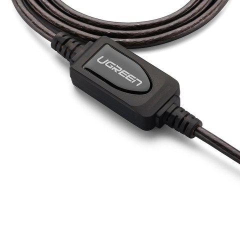 Ugreen kabel aktywny przedłużacz USB 2.0 480 Mbps 10 m czarny (US121 10321) Ugreen kabel aktywny przedłużacz USB 2.0 480 Mbps 10 m czarny (US121 10321)