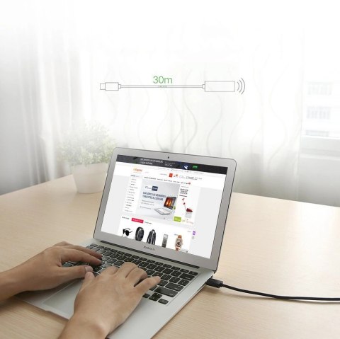 Ugreen kabel aktywny przedłużacz USB 2.0 480 Mbps 5 m czarny (US121 10319) Ugreen kabel aktywny przedłużacz USB 2.0 480 Mbps 5 m czarny (US121 10319)