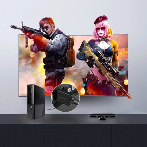 Ugreen kabel przewód HDMI 4K 30 Hz 3D 18 10 m czarny (HD104 10110) Ugreen kabel przewód HDMI 4K 30 Hz 3D 18 10 m czarny (HD104 10110)