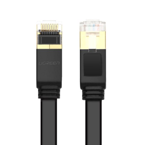 Ugreen płaski kabel przewód internetowy sieciowy Ethernet patchcord RJ45 Cat 7 STP LAN 10 Gbps 3 m czarny (NW106 11262) Ugreen płaski kabel przewód internetowy sieciowy Ethernet patchcord RJ45 Cat 7 STP LAN 10 Gbps 3 m czarny (NW106 11262)