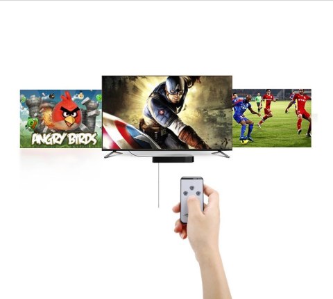 Ugreen przełącznik rozdzielacz splitter switch HDMI - 3x HDMI 3D 4K 7,5 Gbps 36 bit na kanał czarny (40234) Ugreen przełącznik rozdzielacz splitter switch HDMI - 3x HDMI 3D 4K 7,5 Gbps 36 bit na kanał czarny (40234)