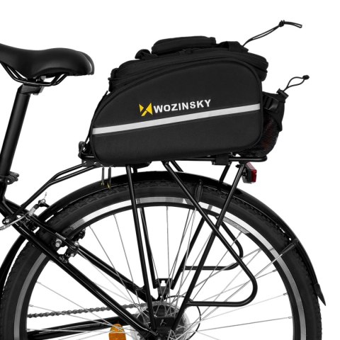 Wozinsky duża torba rowerowa na bagażnik 35l + pokrowiec przeciwdeszczowy czarny (WBB19BK) Wozinsky duża torba rowerowa na bagażnik 35l + pokrowiec przeciwdeszczowy czarny (WBB19BK)