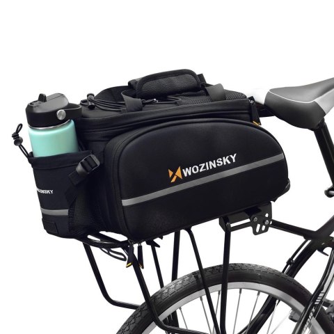 Wozinsky duża torba rowerowa na bagażnik 35l + pokrowiec przeciwdeszczowy czarny (WBB19BK) Wozinsky duża torba rowerowa na bagażnik 35l + pokrowiec przeciwdeszczowy czarny (WBB19BK)