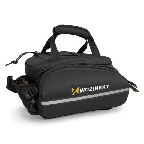 Wozinsky duża torba rowerowa na bagażnik 35l + pokrowiec przeciwdeszczowy czarny (WBB19BK) Wozinsky duża torba rowerowa na bagażnik 35l + pokrowiec przeciwdeszczowy czarny (WBB19BK)