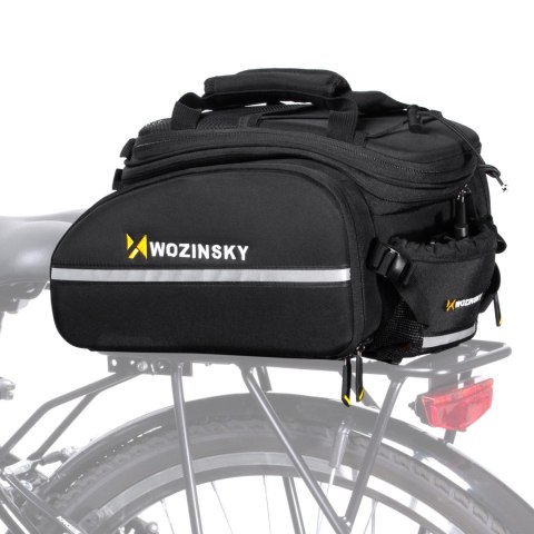 Wozinsky duża torba rowerowa na bagażnik 35l + pokrowiec przeciwdeszczowy czarny (WBB19BK) Wozinsky duża torba rowerowa na bagażnik 35l + pokrowiec przeciwdeszczowy czarny (WBB19BK)