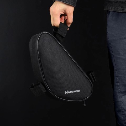 Wozinsky torba rowerowa na ramę roweru 1,5 l czarny (WBB11BK) Wozinsky torba rowerowa na ramę roweru 1,5 l czarny (WBB11BK)
