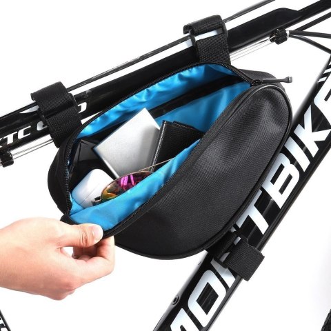 Wozinsky torba rowerowa na ramę roweru 1,5 l czarny (WBB11BK) Wozinsky torba rowerowa na ramę roweru 1,5 l czarny (WBB11BK)