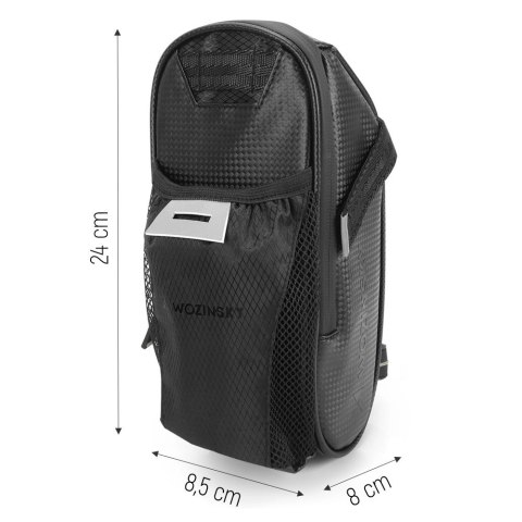 Wozinsky torba rowerowa pod siodełko 1,5 l czarny (WBB20BK) Wozinsky torba rowerowa pod siodełko 1,5 l czarny (WBB20BK)
