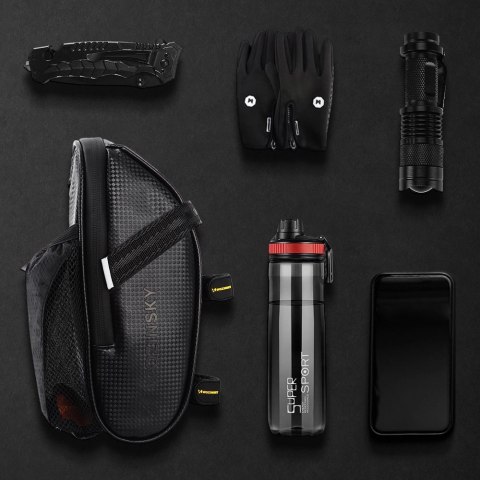 Wozinsky torba rowerowa pod siodełko 1,5 l czarny (WBB20BK) Wozinsky torba rowerowa pod siodełko 1,5 l czarny (WBB20BK)