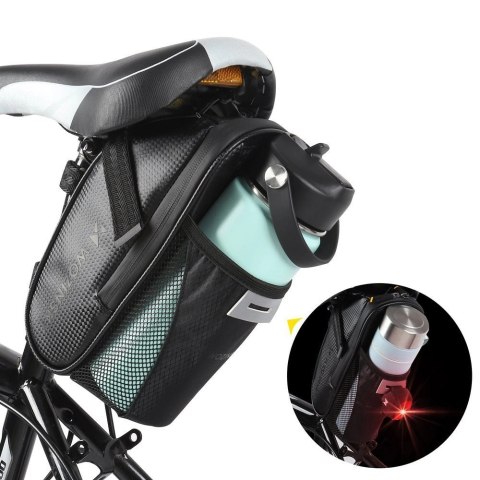 Wozinsky torba rowerowa pod siodełko 1,5 l czarny (WBB20BK) Wozinsky torba rowerowa pod siodełko 1,5 l czarny (WBB20BK)