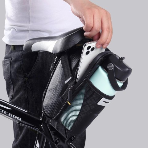 Wozinsky torba rowerowa pod siodełko 1,5 l czarny (WBB20BK) Wozinsky torba rowerowa pod siodełko 1,5 l czarny (WBB20BK)