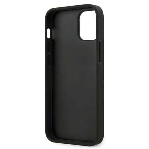 Etui BMW M Collection Smooth PU na iPhone 12 mini - czarne Etui BMW M Collection Smooth PU na iPhone 12 mini - czarne