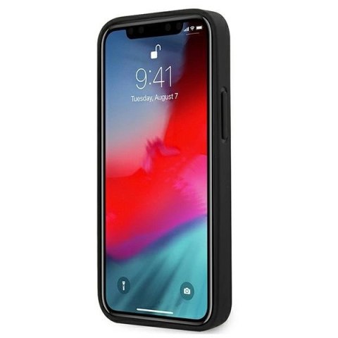 Etui BMW Signature Tire Marks na iPhone 12 mini - czarne Etui BMW Signature Tire Marks na iPhone 12 mini - czarne