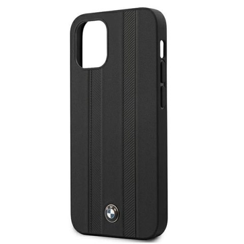 Etui BMW Signature Tire Marks na iPhone 12 mini - czarne Etui BMW Signature Tire Marks na iPhone 12 mini - czarne