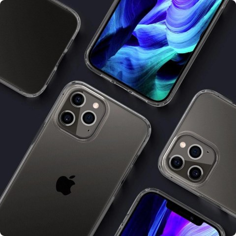 Etui Spigen Liquid Crystal na iPhone 12 / iPhone 12 Pro - przezroczyste