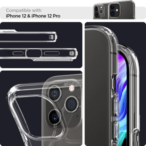 Etui Spigen Liquid Crystal na iPhone 12 / iPhone 12 Pro - przezroczyste
