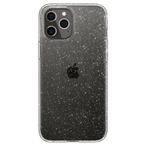 Etui Spigen Liquid Crystal na iPhone 12 / iPhone 12 Pro - przezroczysto-brokatowe Etui Spigen Liquid Crystal na iPhone 12 / iPhone 12 Pro - przezroczysto-brokatowe