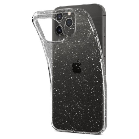Etui Spigen Liquid Crystal na iPhone 12 / iPhone 12 Pro - przezroczysto-brokatowe Etui Spigen Liquid Crystal na iPhone 12 / iPhone 12 Pro - przezroczysto-brokatowe
