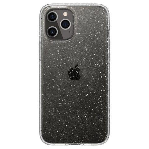 Etui Spigen Liquid Crystal na iPhone 12 / iPhone 12 Pro - przezroczysto-brokatowe Etui Spigen Liquid Crystal na iPhone 12 / iPhone 12 Pro - przezroczysto-brokatowe