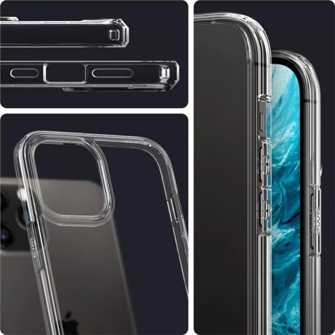 Etui Spigen Ultra Hybrid na iPhone 12 Pro Max - przezroczyste Etui Spigen Ultra Hybrid na iPhone 12 Pro Max - przezroczyste